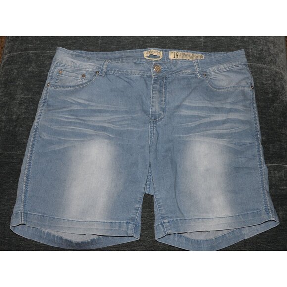 Indigo Rein Pants - Indigo Rein Denim Shorts size 18